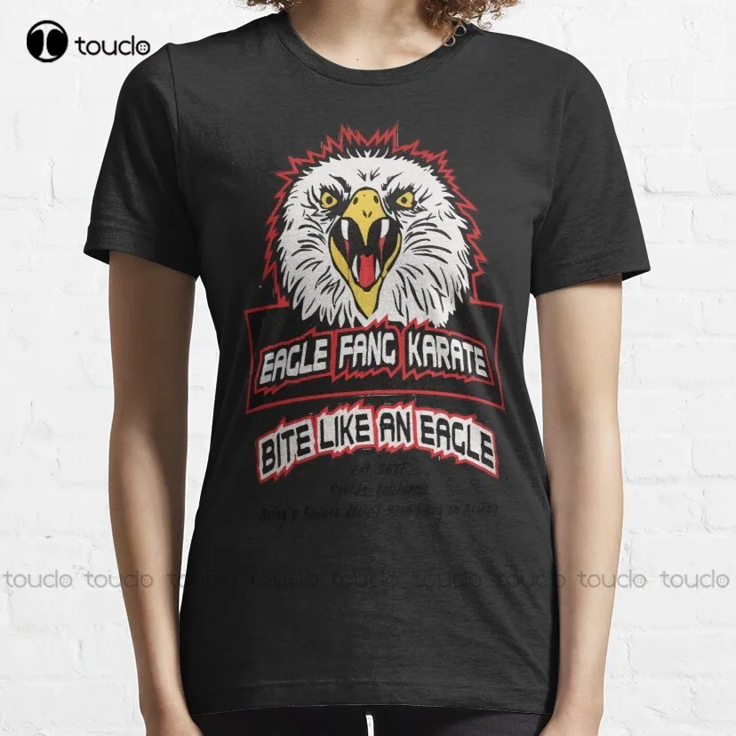 Eagle Fang Karate Kid Cobra Kai Classic T-Shirt Oversized Shirts For Women Custom Aldult Teen Unisex Digital Printing Tee Shirt