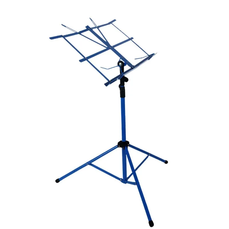 Musical Instrument Straight Hair Score Holder Portable Foldable Lifting Score Stand Multi-color