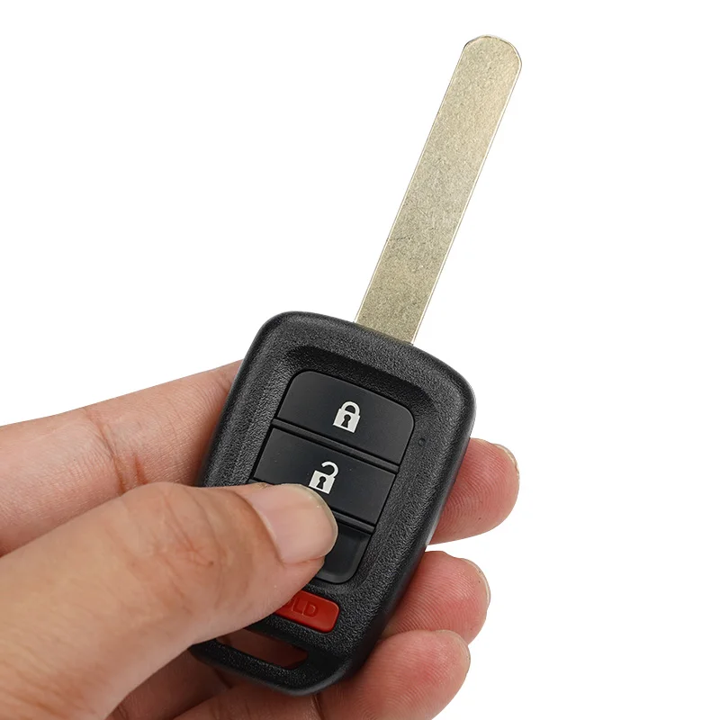 Car Key Shell Case Keyless Replace Cover For Honda Civic Fit Accord ZRV Odyssey Pilot CRV HRV Elevate Vezel BRV Insight CITY