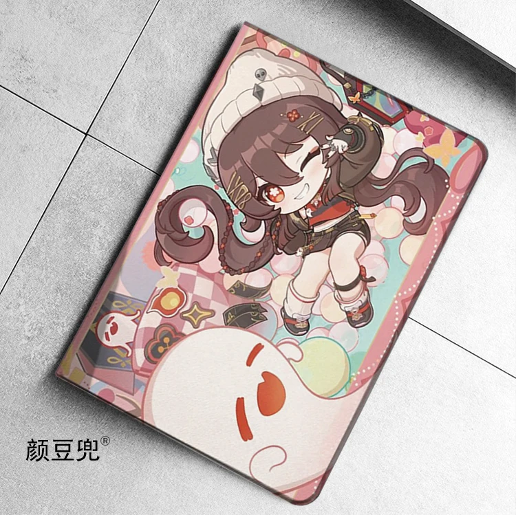 Hutao Anime Genshin Impact для iPad Air 4 5 6 Mini 4 5 6 чехол Роскошный силиконовый для Pro 13 12,9 11 10,5 дюймов для iPad 10 дюйма