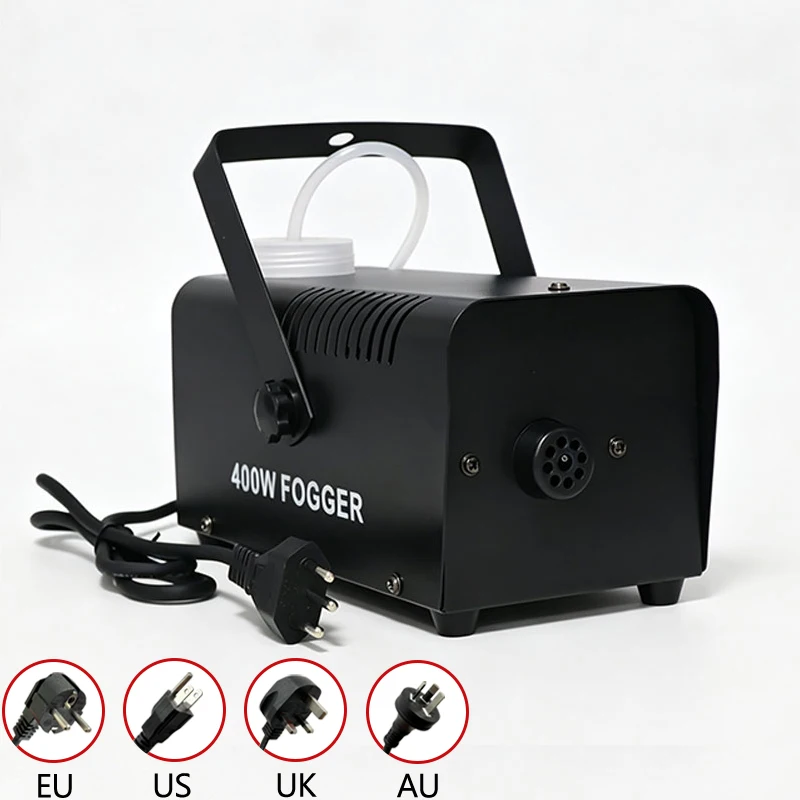 400W Fog Machine Equipped With Wired Control Wireless Remote Atmosphere Effect Stage Smoke Machine For Various Stage Occasions