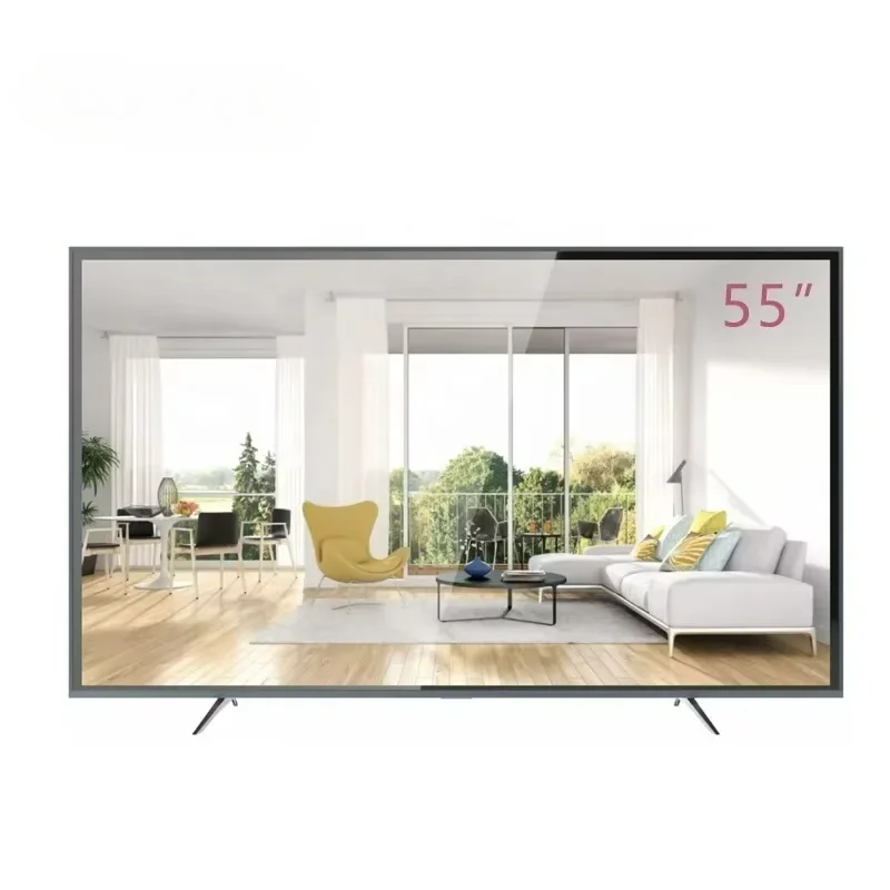 55-Inch 4K Android Smart TV - Ultra HD LED Display, Google Assistant, HDR10, Global 110-240V