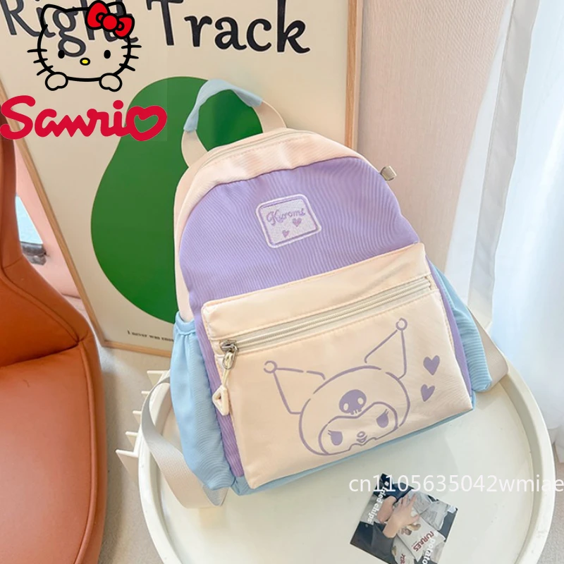  New Student Backpack Fashion High Quality Women's Backpack Cartoon Versatile Multi Functional Storage Mini Backpack