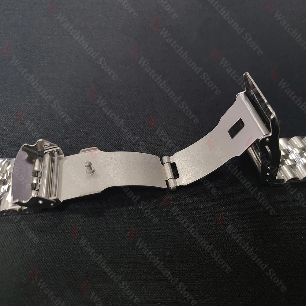 18mm 19mm 20mm 21mm 22mm 24mm Solid Stainless Steel Strap for Seiko SKX for Jubilee Bracelet Curved End Men Watch Accessories view 6