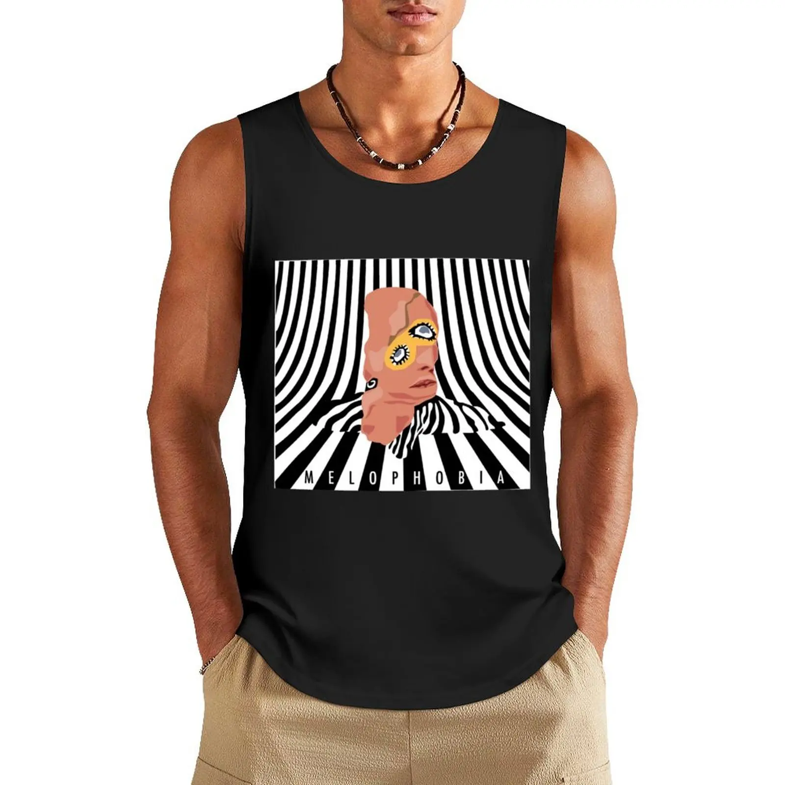 

melophobia - cage the elephant Tank Top gym t-shirts man Sports clothing
