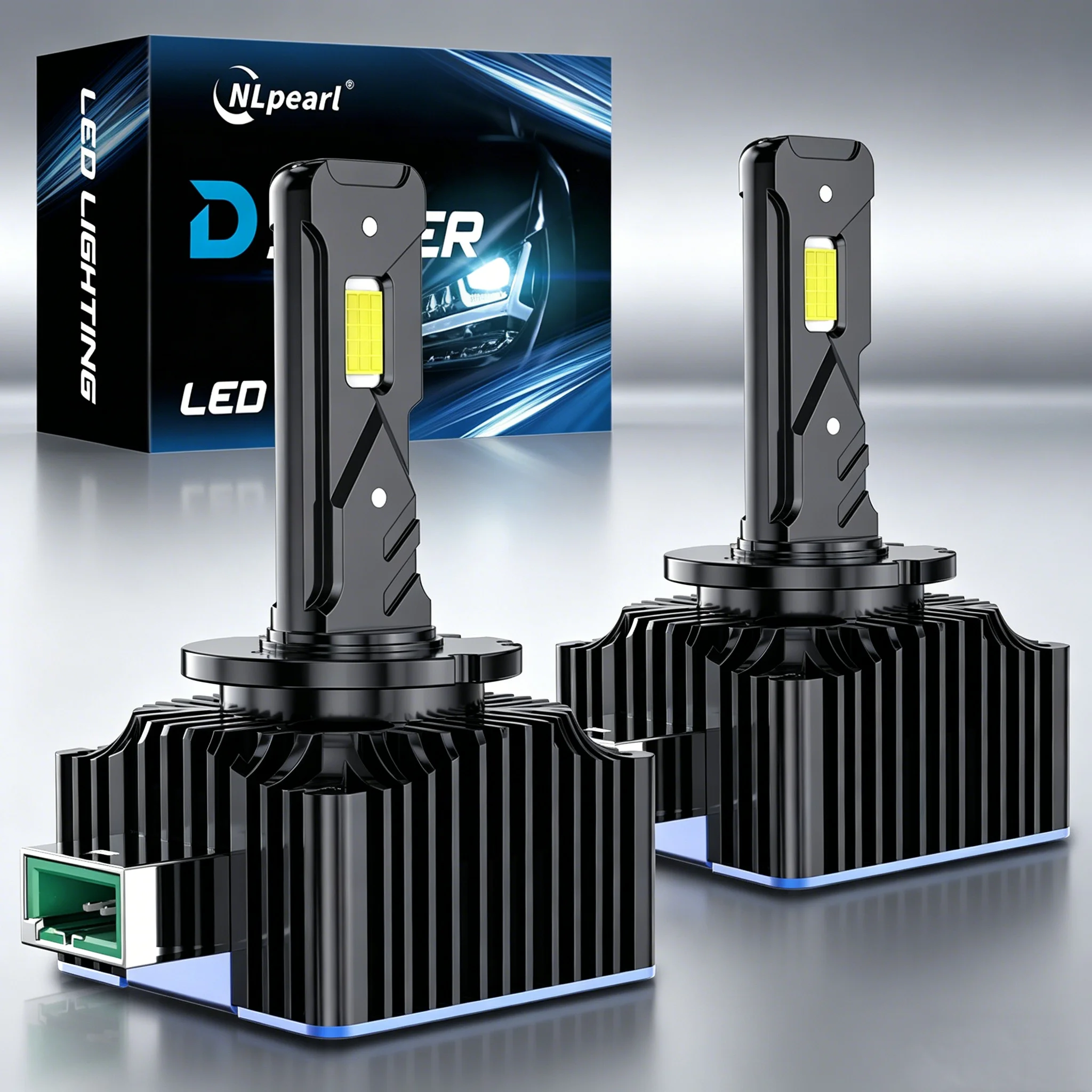 

Светодиодные фары D1S D3S HID D2S D4S D8S 70W, автомобильные лампы ближнего и дальнего света D2R D4R CANBUS, двухсторонний светодиодный чип CSP 6000K, Plug&Play, 12V 24V