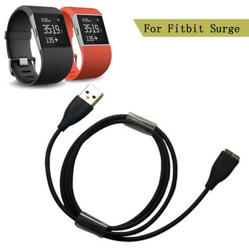 Usb Charging Cable Charger For Fitbit Surge Fitness Quick Smartwatch Wristband Cargador de pulsera de reloj Watch Charger