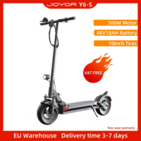 JOYOR Y6-S Electric Scooter 500W Adult EScooters 48V 18Ah Battery Up to 70KM Range 40Km/h Max Speed 10Inch Foldable Kick Scooter