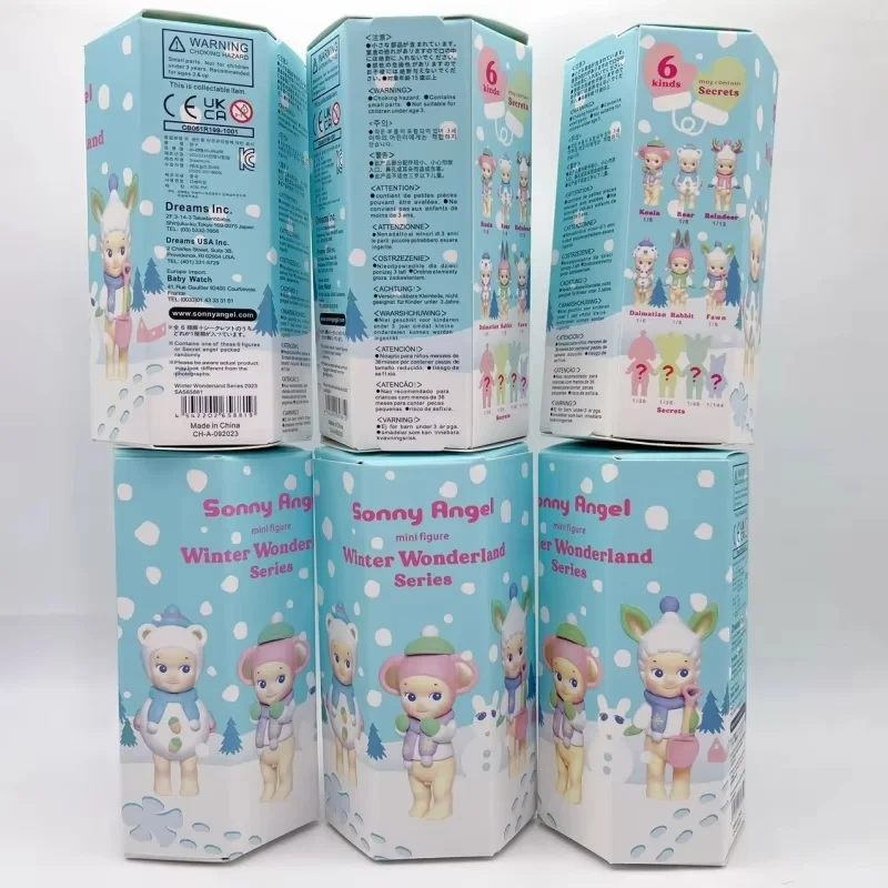 New Winter Wonderland Series Sonny Angel Cactus Series Blind Box Mini Anime Figures Ornaments Dolls Fans Children Xmas Gift Toys