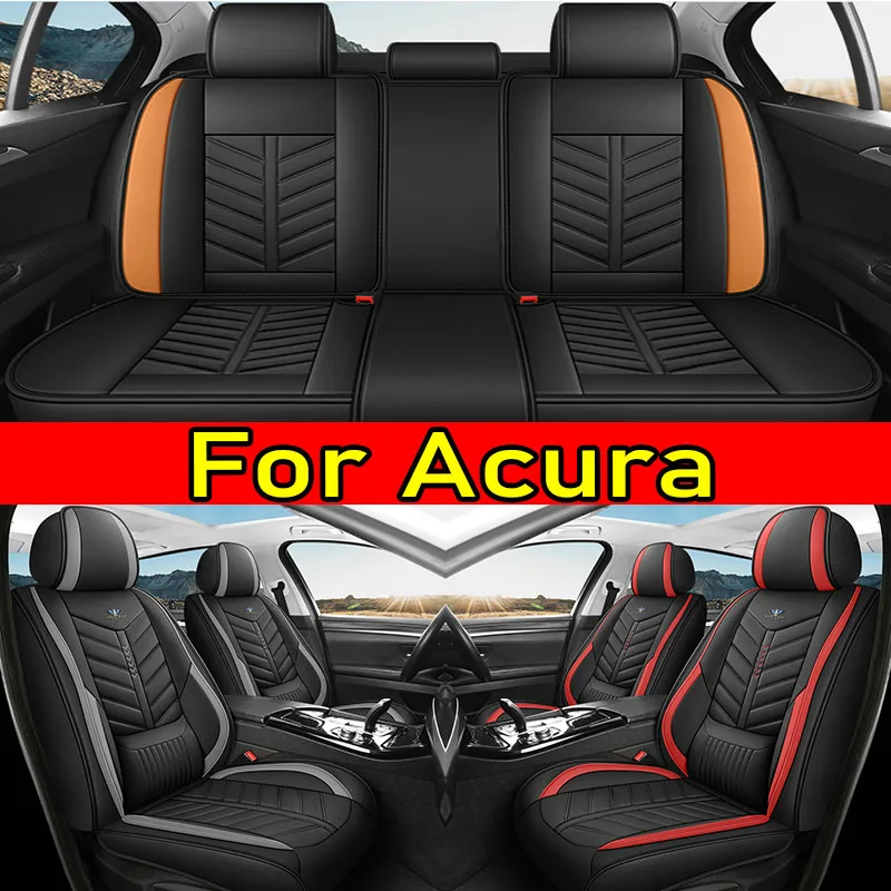

Чехол на сиденье AcuraCar из искусственной кожи, удобный, с фиксированной талией, износостойкий чехол на сиденье
