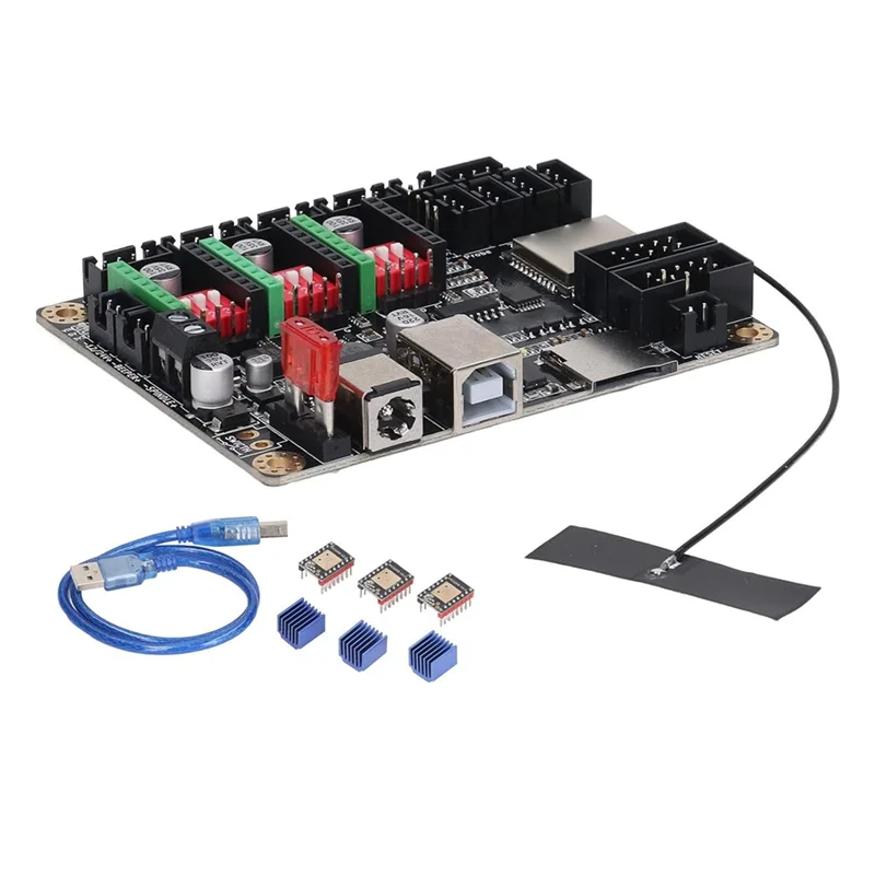 

Y17A Laser Engraver Mainboard, Laser Engraver Control Module As Shown PCB+Components MKS DLC32 V2.1 32 Bit ESP32 Wifi GRBL