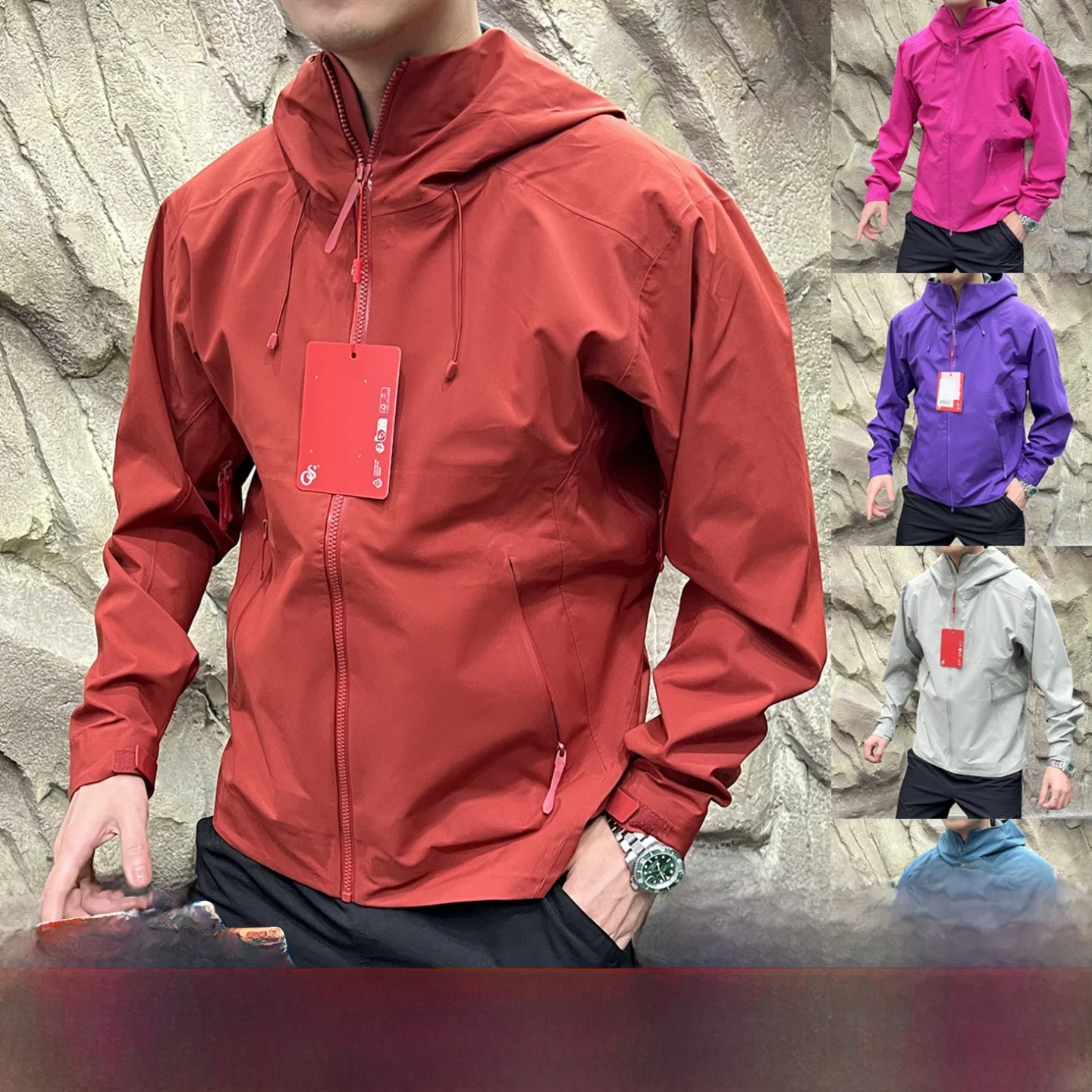 

BT Series Outdoor Hardell Jaet Full Taped Waterproof Durable Youth Faion Polyester Fiber Spring Summer Windproof
