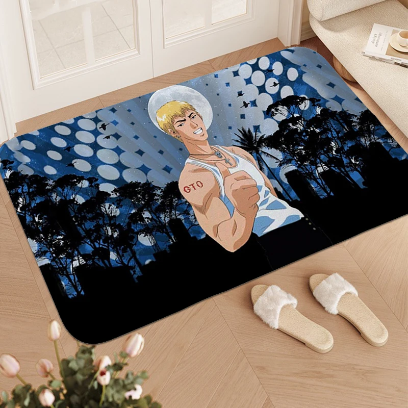 

Kitchen Treadmill Rugs A-Great Teacher Onizukas Non Slip Carpet Bedroom Floor Mats Front Door Mat Rug for Bed Room Floor Carpets