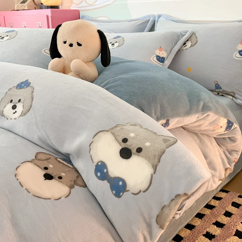 

Bonenjoy, 1 шт., пододеяльники для зимы, пододеяльники в мультяшном стиле, приятные для кожи пододеяльники, funda nordica (без наволочки)