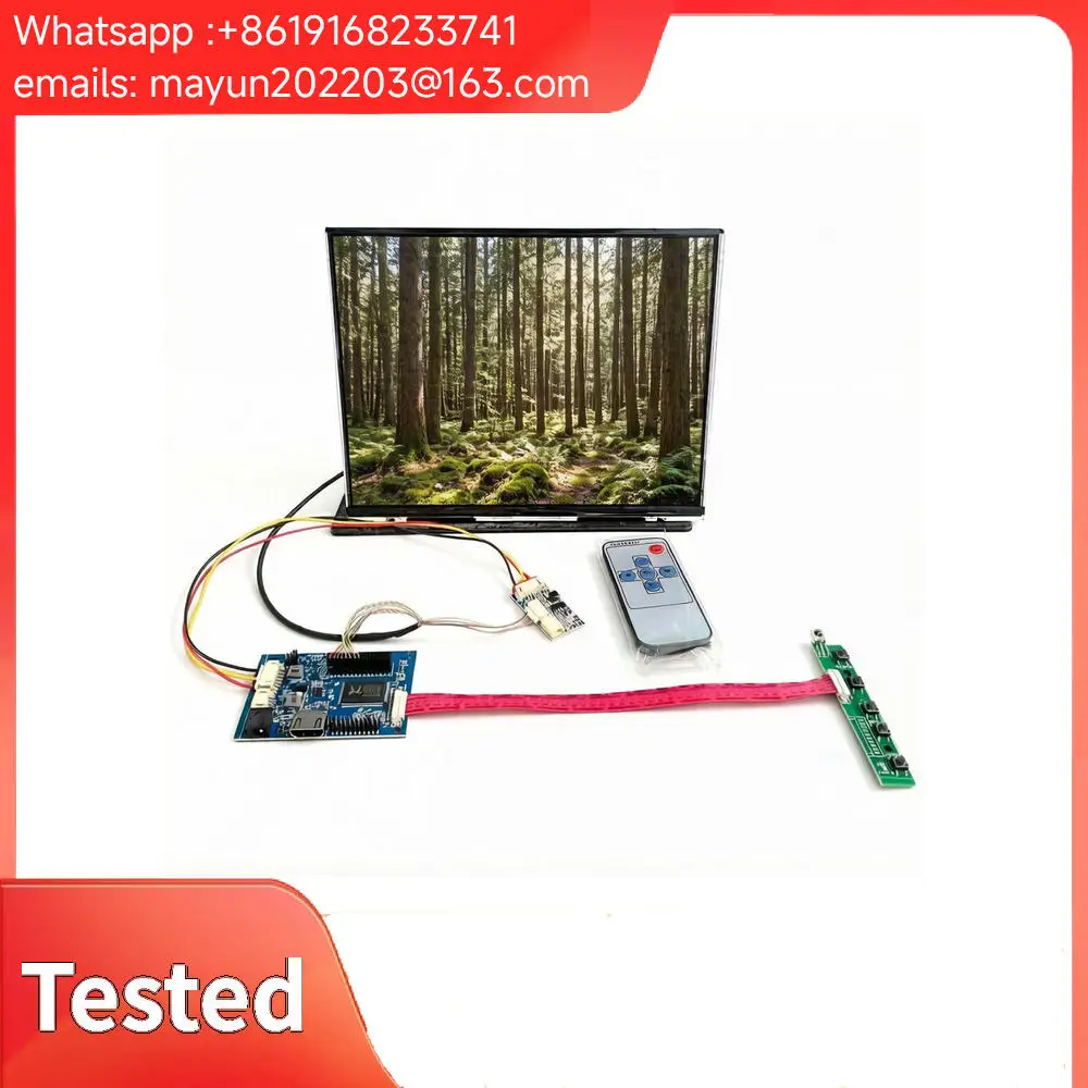 Original New 10.4-inch 1024x768 4:3 LCD Screen: LTD104EDZS, with LCD Controller Board.