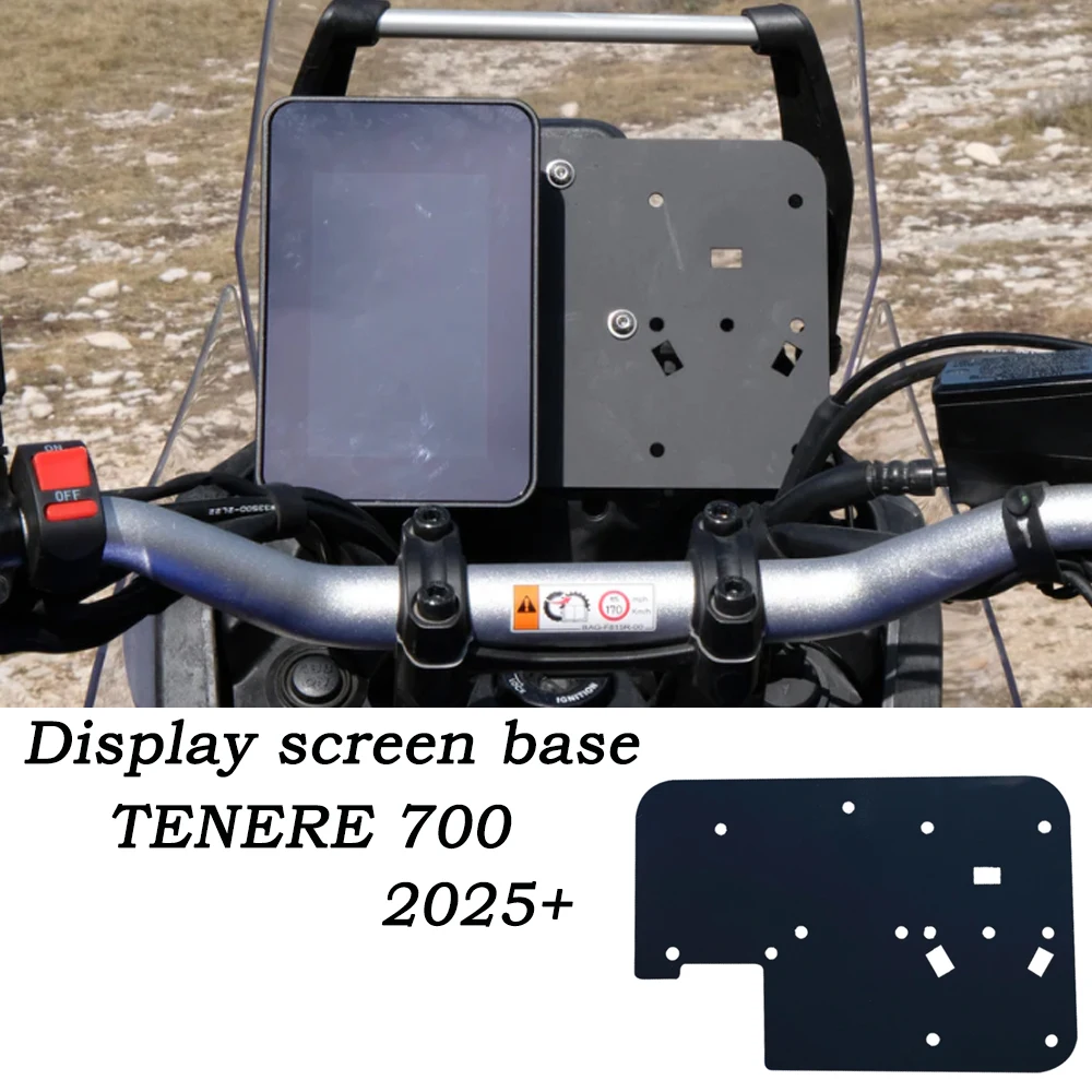 

2025 Tenere 700 Display Base Multi functional GPS Base For YAMAHA TENERE 700 T7 T700 2025+Navigation Seat Display Expander