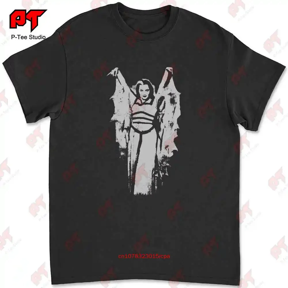 Authentic The Munsters Tv Show Munster Lily Bat Wing T Shirt S M L Xl 2Xl New I5OU