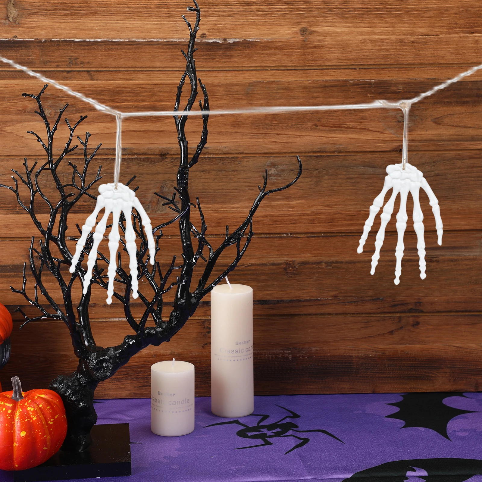 

Halloween Skull Decoration Accessory Festival Decorative Home Scary Wall Creepy Ornament Accessories Manual