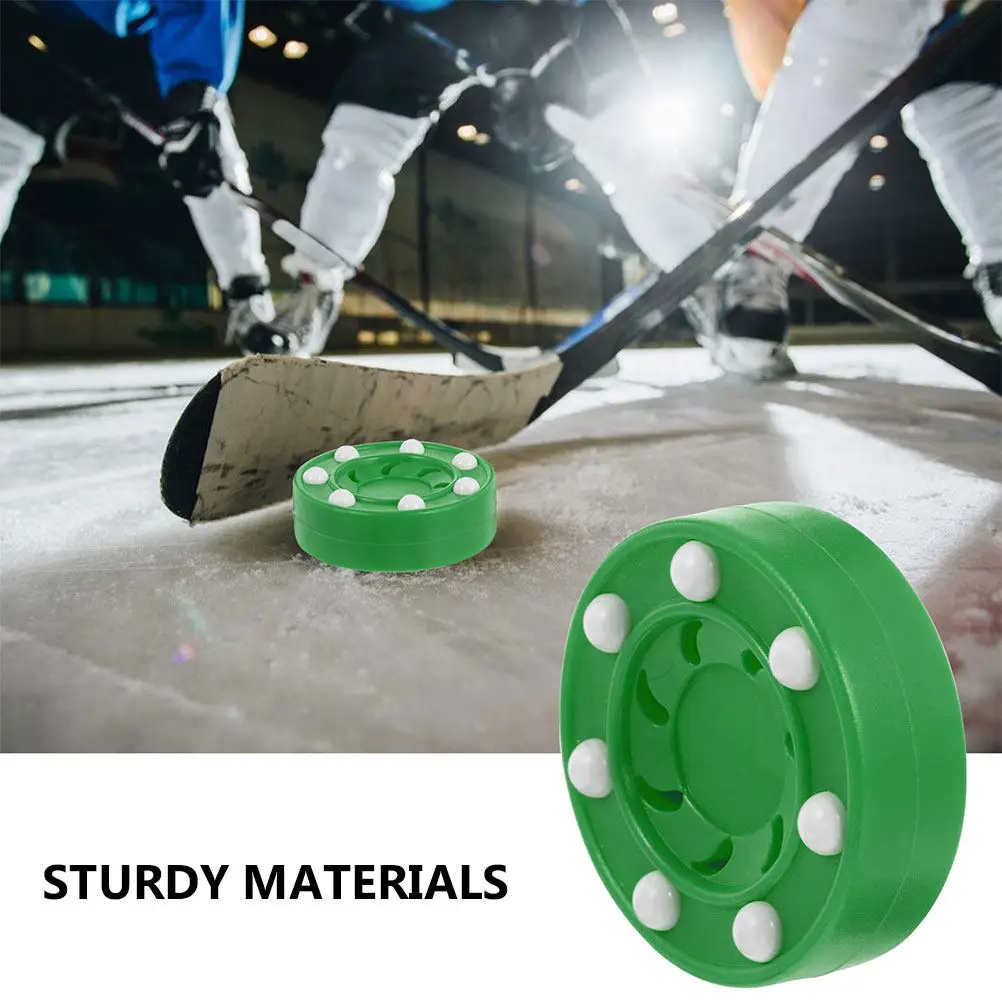 

2 шт. многоразовых тренировочных шайб для хоккея на льду и роликового хоккея, для тренировок и соревнований, спортивные принадлежности