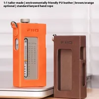 Fiio SK-RR11 Case Portable RR11 Radio Special Protective Leather Case With Lanyard+ Hand Lanyard Protective Case Custom Gifts