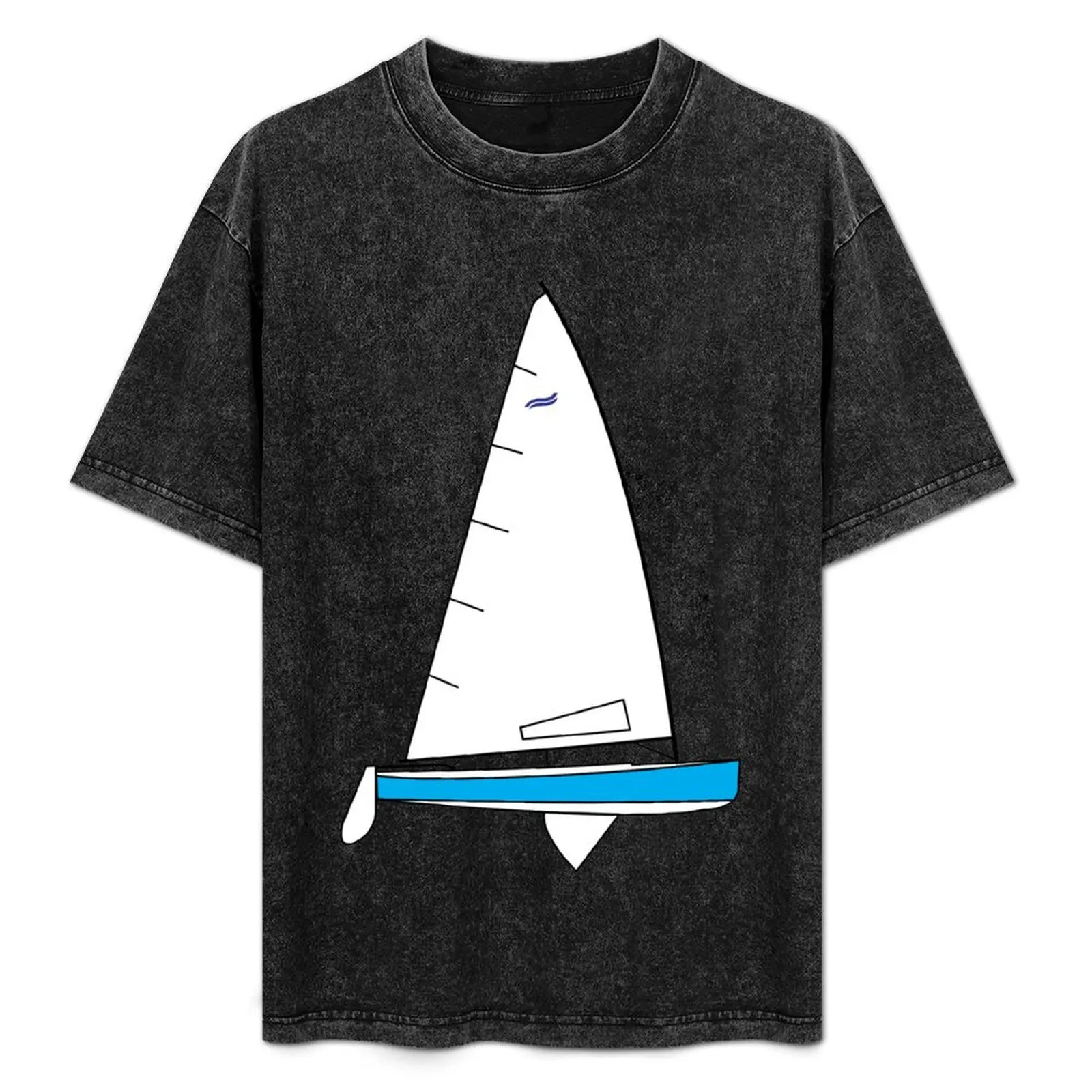 Finn Sailing Dinghy T-Shirt luxury clothing labubu graphic tee shirt Aesthetic clothing Funny t-shirts designer t shirt men