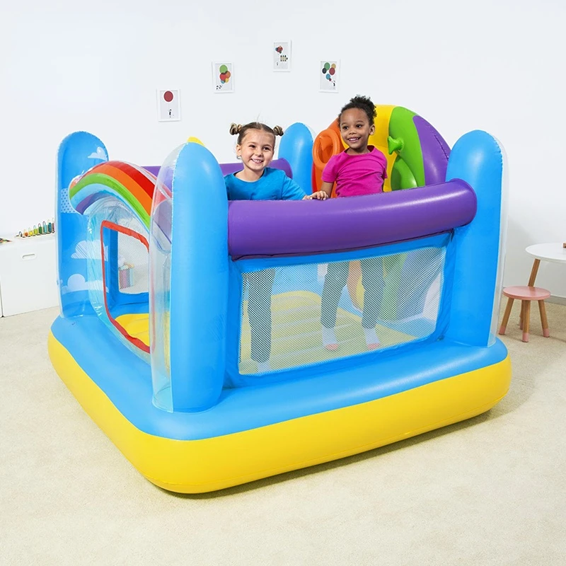 Children\'s Inflatable Castle Indoor Small Household Child Baby Trampoline Inflatable Toys Trampoline