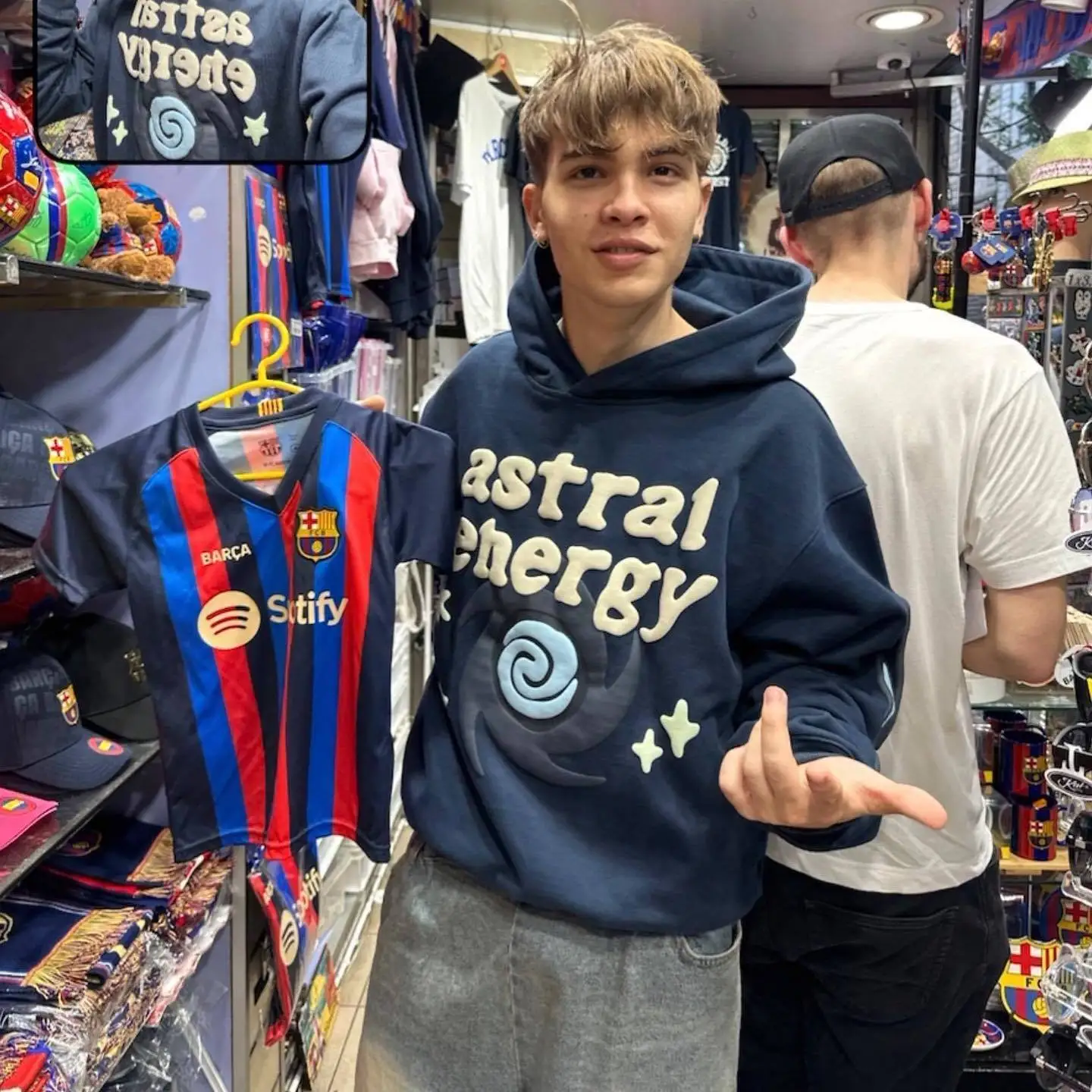 

Комплект из толстовки и брюк с принтом Galaxy из чистого хлопка, уличная одежда в стиле хип-хоп, одинаковые длинные брюки для пар, све