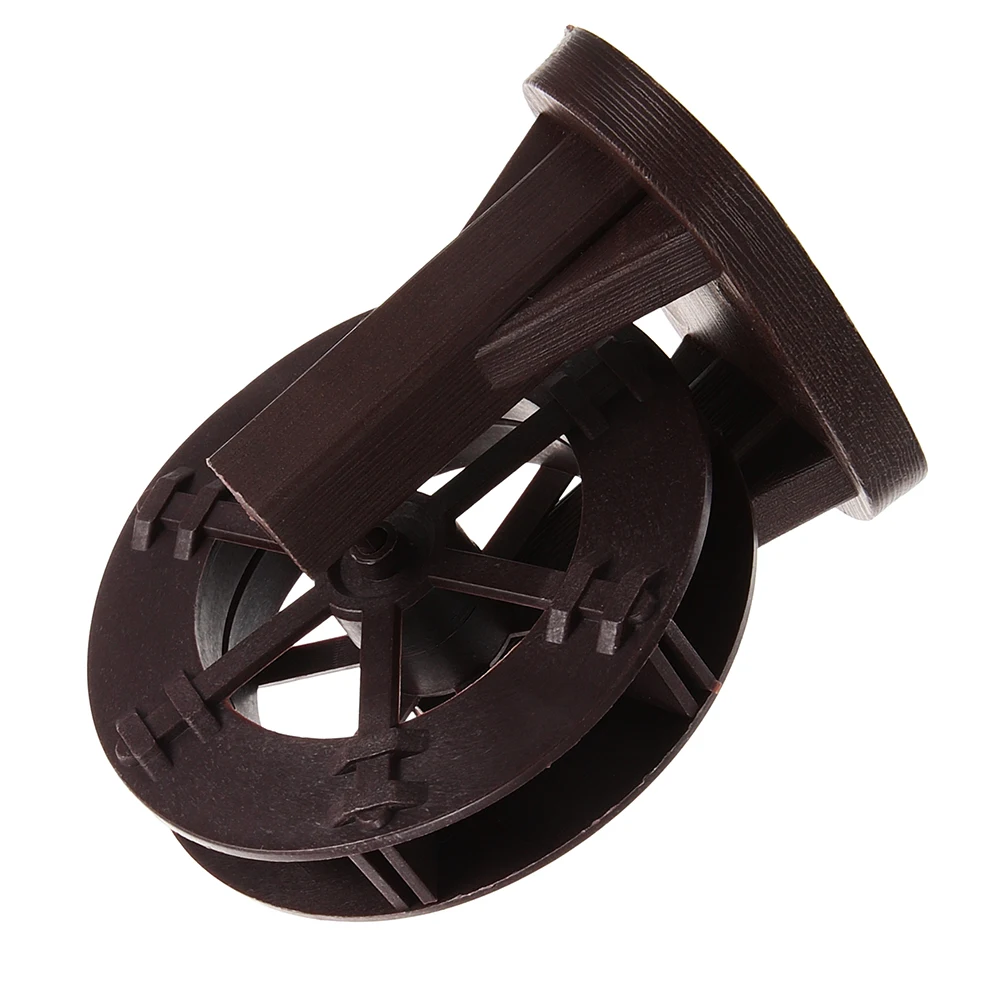 

Water Wheel Ornaments for Home Desktop Micro Landscape Aquarium Fountain Artificial Decor Plastic Sturdy ABS Safe Fish Friendly
