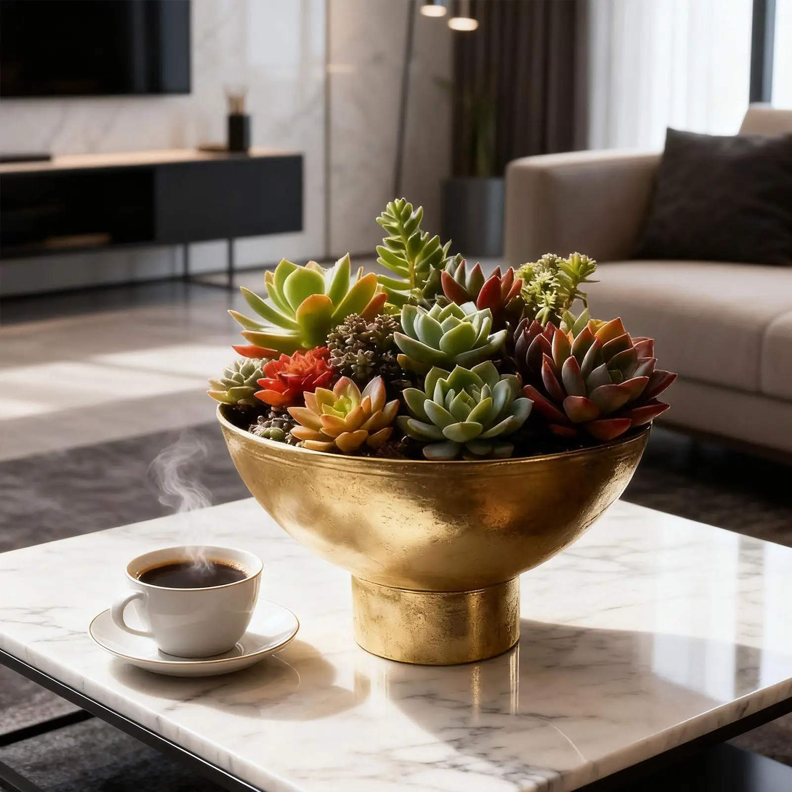 Metal Flower Vase Contemporary Dried Flower Plant Pot Stylish Indoor Decorative for Office Desktop Kitchen