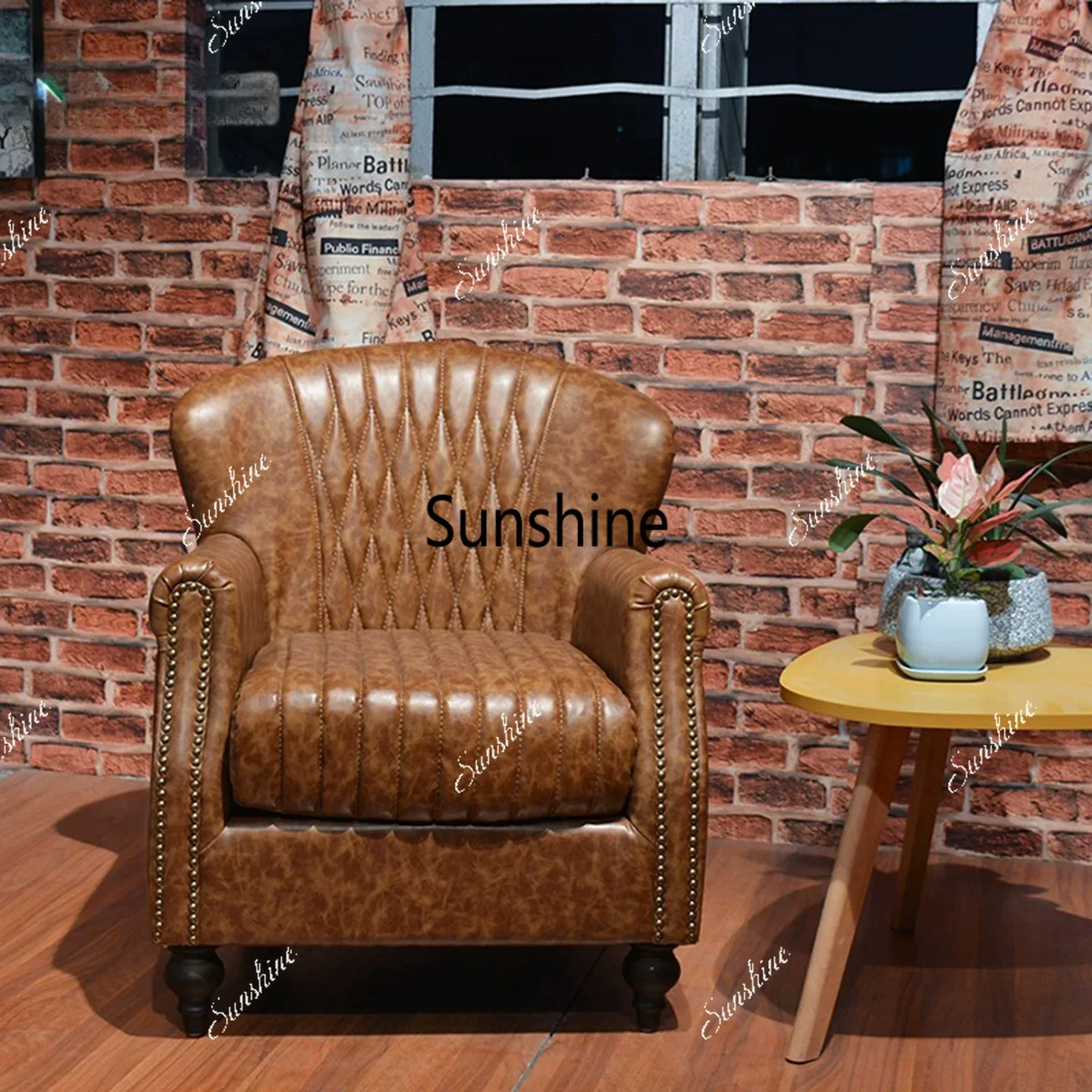 Living room backrest home hotel bedroom office chair FT
