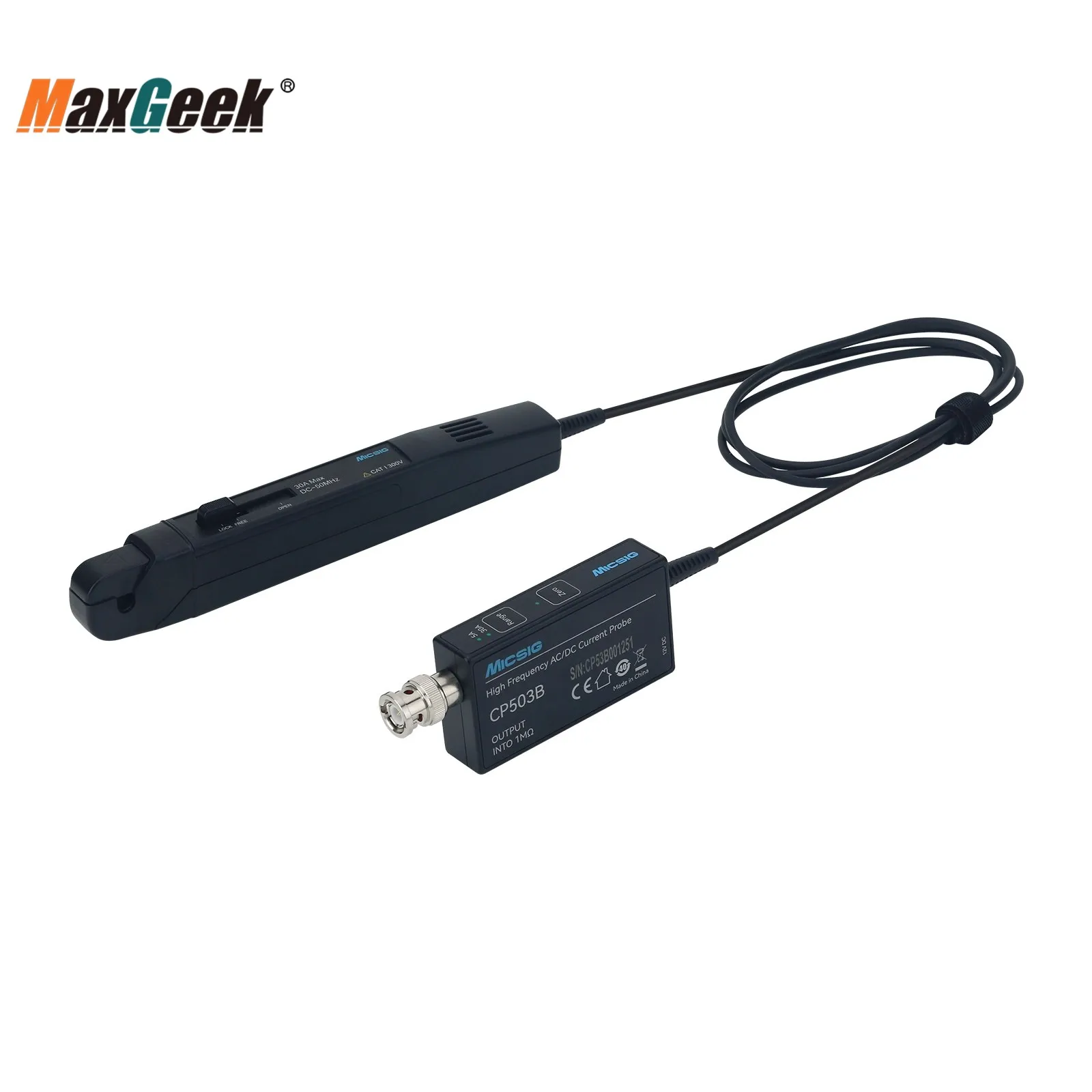 Micsig High Frequency CP503B CP1003B AC/DC Current Probes High precision Oscilloscopes Current Probe Bandwidth DC~50MHz /100MHz