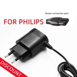 A00390 4.3V 70mA EU Plug AC Power Adapter Charger for Philips Electric Shaver BT405 BT405/16 BT3206/14 QT4005 MG3710 MG3711