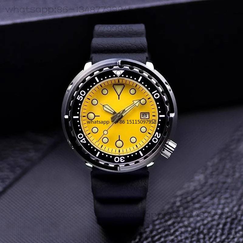 

Diving canned watch mechanical sports waterproof luminous men's watch