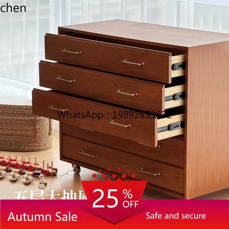 

medieval chest of drawers retro dining side cabinet sofa solid wood mobile storage bedside cabinet