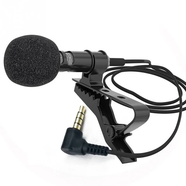 Universal Mini Portable Clip-on Microphone For Laptop DVD Radio Stereo Player Car Audio Mic