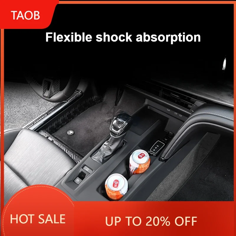New High Quality For Toyota Camry 2024 Center Console Silicone Pad Gear Shift Panel Anti-Scratch Waterproof Water Cup Holder Mat