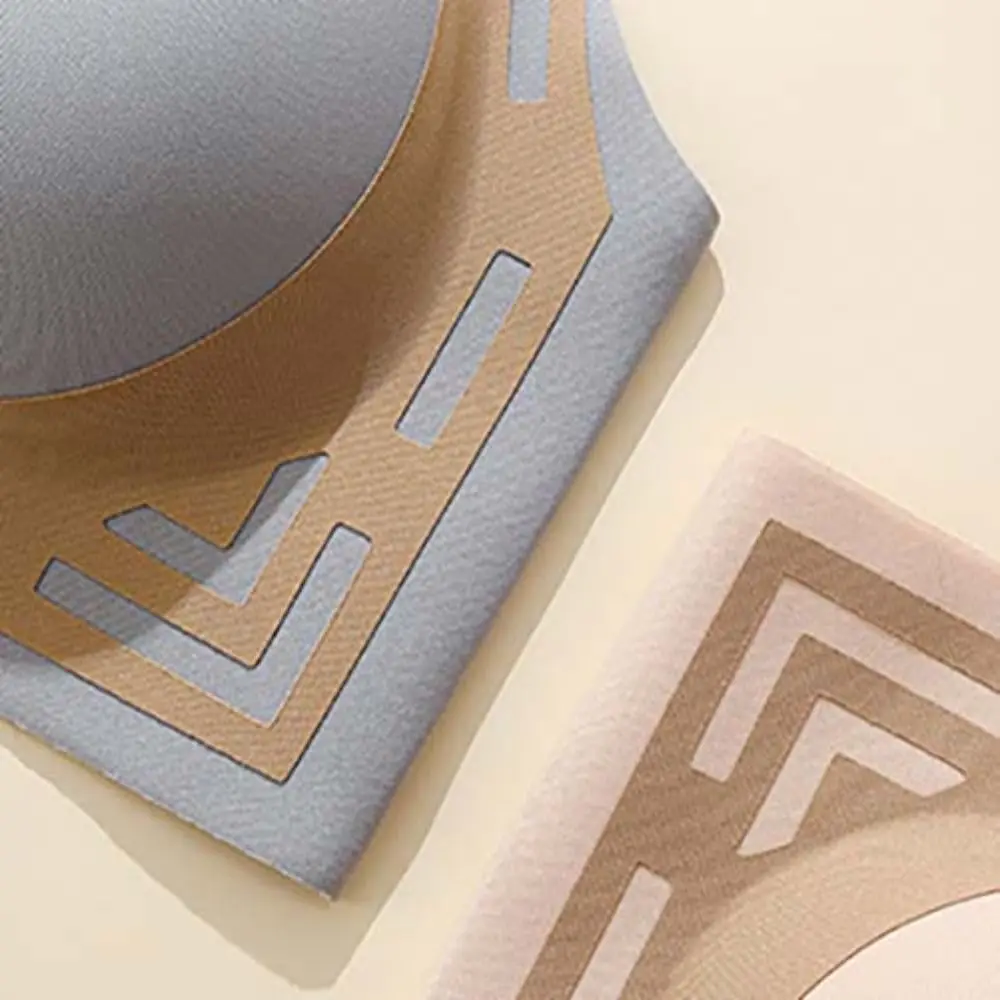 حمالة صدر لاسلكية مرقعة على شكل حرف V عميقة ملائمة ومضادة للترهل للنساء ملابس داخلية مجمعة للثدي حمالات صدر بدون خياطة لليوجا #2