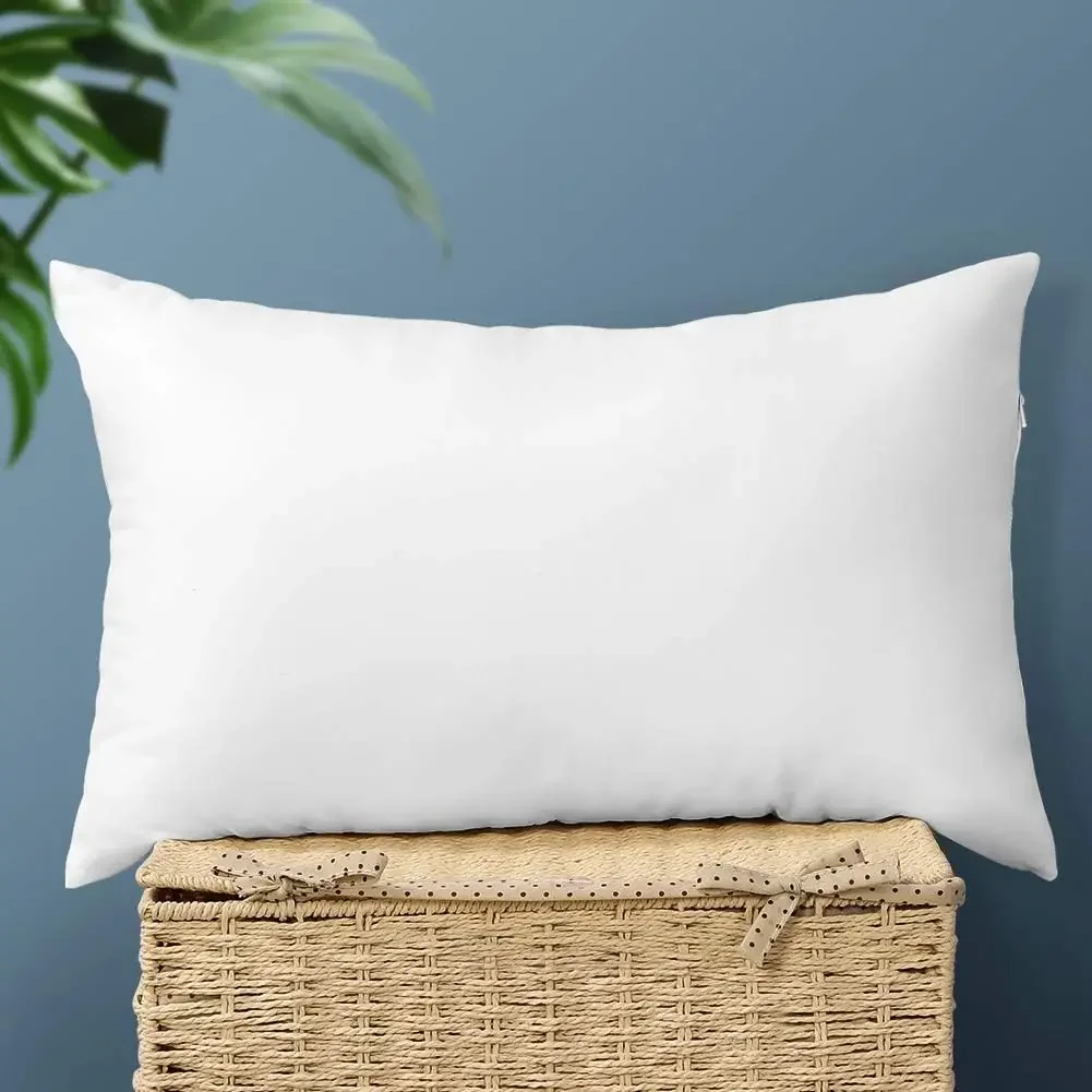 

1/2PCS White Throw Pillow Inserts 30x50cm 45x45cm 50x50cm Decorative Pillow Filling Couch Pillows for Living Room Fluffy Pillows