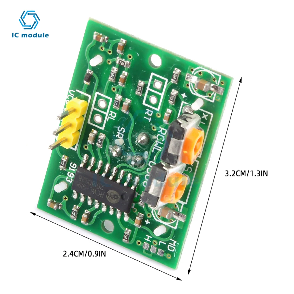 HC-SR501 HC SR501 Human Body Infrared Sensor Module PIR Motion Sensor Module Security Motion Switch Board 3-30V 5V 12V 24V