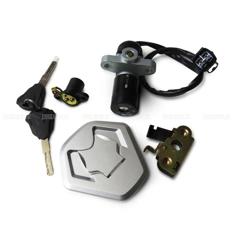 Loncin Rally 300 Accessories Loncin 300 Rally Motorcycle Fuel Tank Cap Electric Door Lock Key Set OF Locks Full Car Lock Start