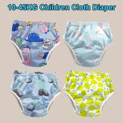 10-45KG Washable Children Cloth Diaper Cover Training Pants Nappies Waterproof Large Size Leakproof Baby Reusable Underpants