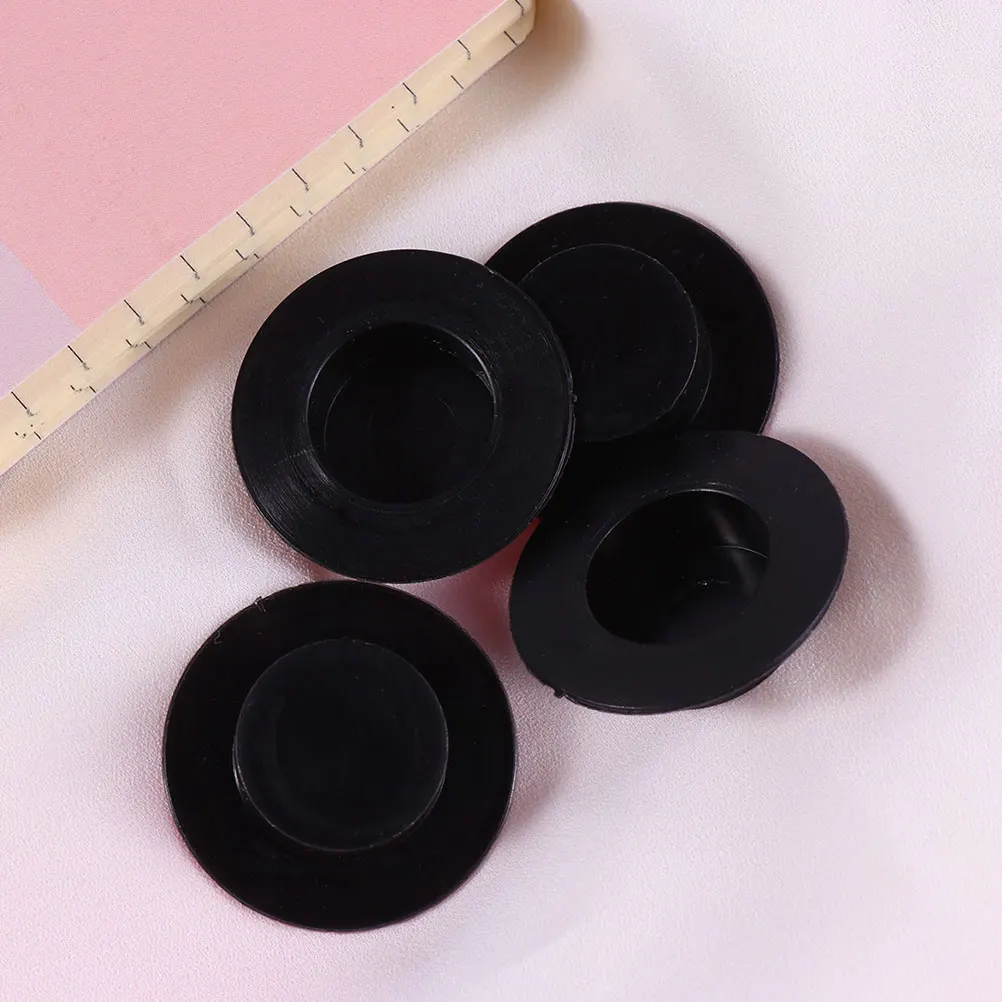 

60 pcs Christmas Clown Hat 16Mm 10Mm Black Mini Decorations For Small Headdress Party Supplies Holiday Diy Props Festive