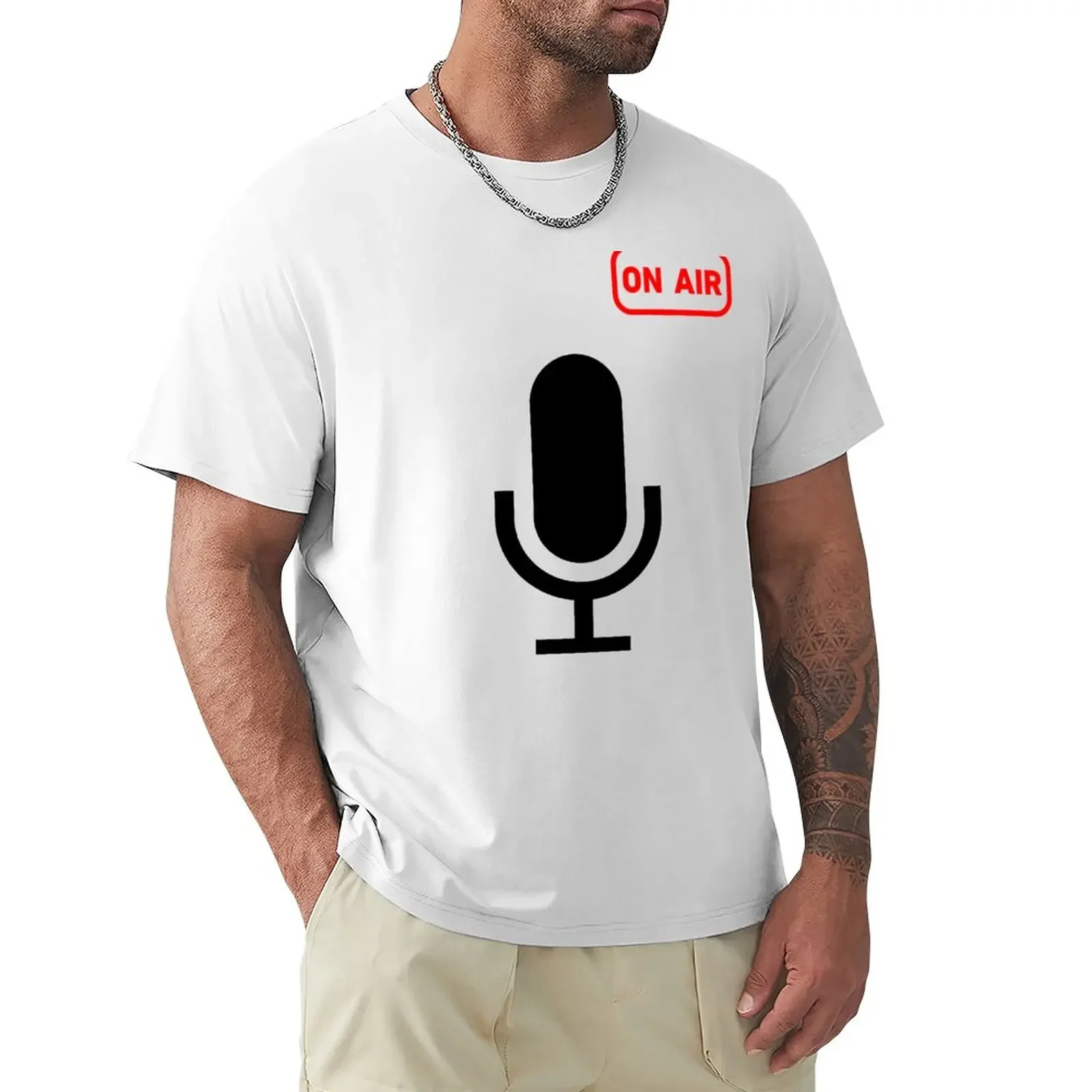 Radio station on air t-shirt, funny gifts t-shirt T-Shirt funnys oversizeds fruit of the loom mens t shirts