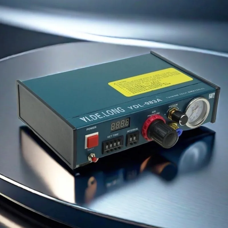 

983A Auto Glue Dispenser Solder Paste Liquid Controller Dropper Fluid Applicators for Adhesives UV Cure Resins 220V 110V