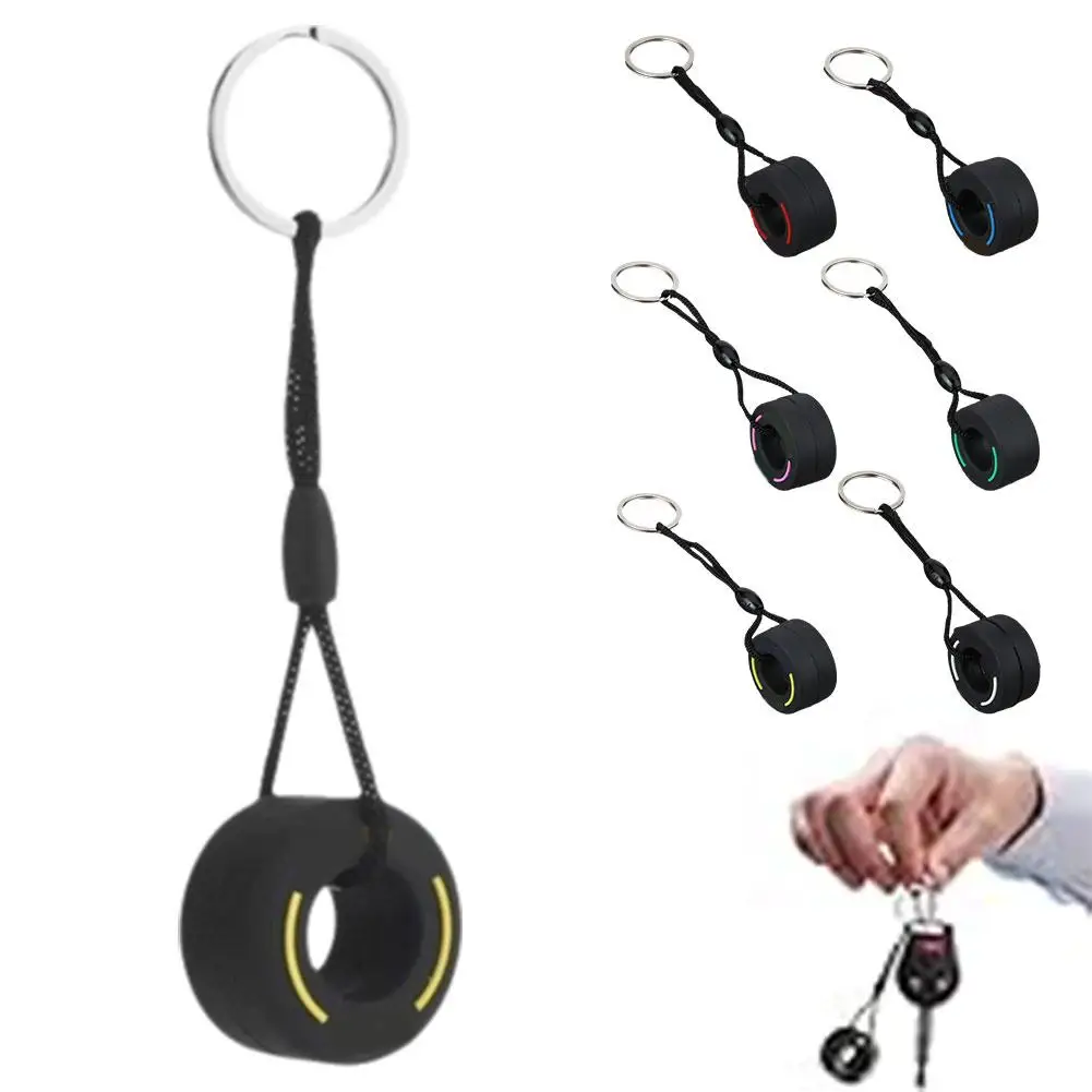 Mini chaveiro de pneu de corrida, acessórios para chave de carro, pingente de pneu de pvc, presentes, charme, gadgets masculinos, presentes para amigo