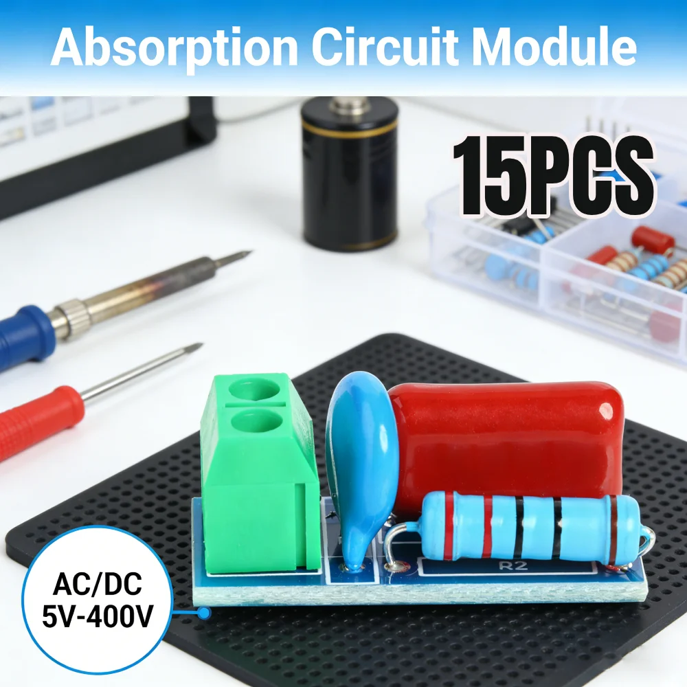 

AC/DC 5 В-400 В RC Модуль поглощающей цепи Реле Защита контактов Сопротивление контактов Защита контактов Опротивление трубке Упряжение