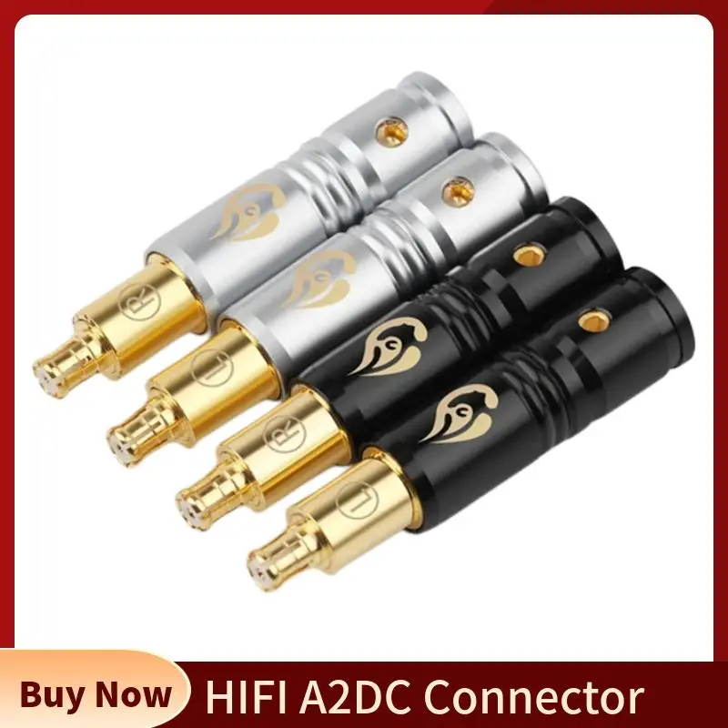 Audio Jacks A2DC Connector Earphone Plug DIY ESW750 770H 990H ADX5000 MSR7B Headphone Jack Beryllium Copper Consumer Electronics