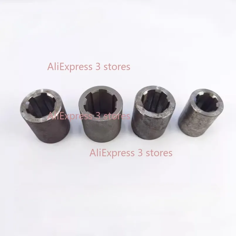 1pc Hydraulic motor spline bushing, 6 spline, hydraulic motor connection sleeve