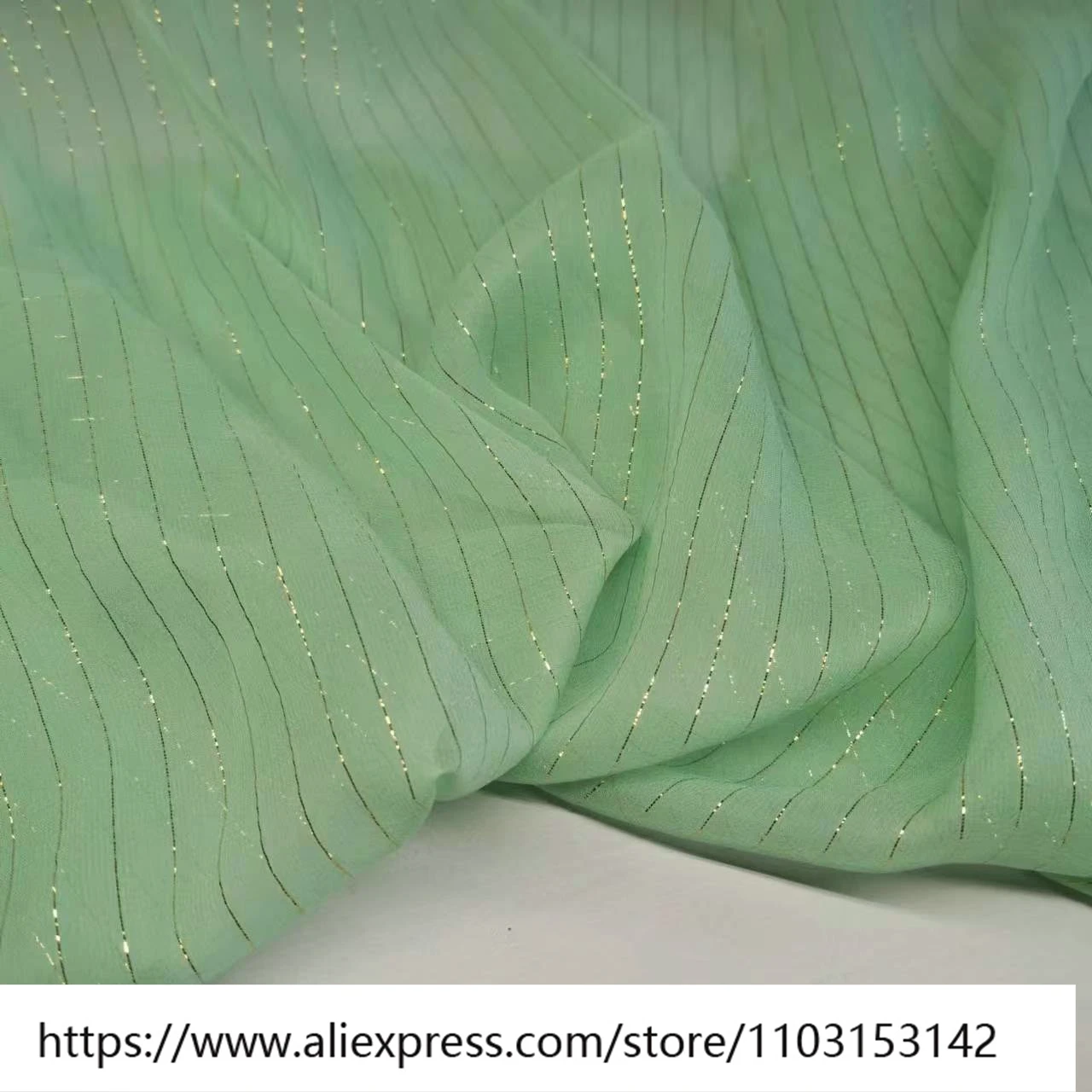 

Дизайнерская швейная ткань, легкая женская новинка магазина, благосостояние, шелковая тканая нить Qiaoqi, 8 мм, зеленый цвет 114