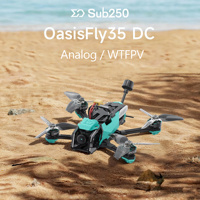 Sub250 OasisFly35 DC 3.5Inch Analog / WTFPV 4S FPV RedFox 45A AIO XT30 1804 3450KV Motor GPS M10 CineWhoop Drone